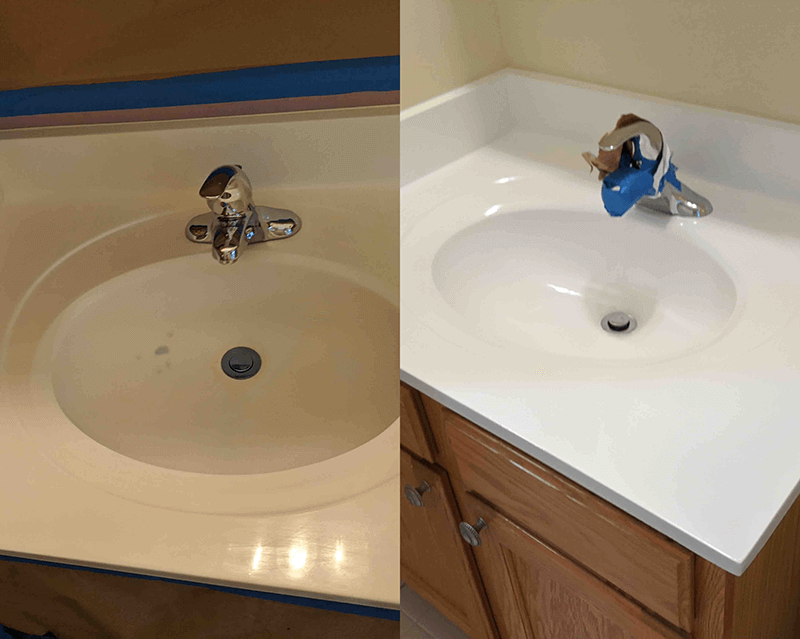 Sink and Countertop Refinishing Services in Baltimore, Nottingham, MD and Washington, DC