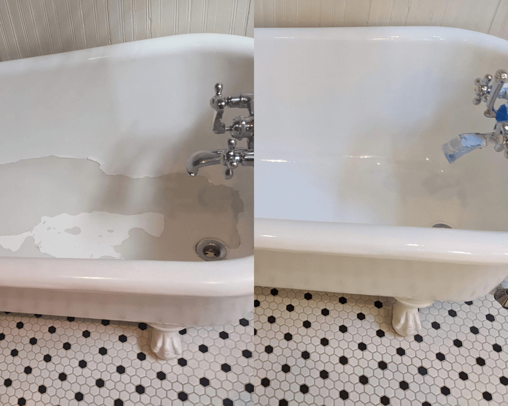 Clawfoot Tub Refinishing & Reglazing Services in Baltimore, Nottingham, MD and Washington, DC