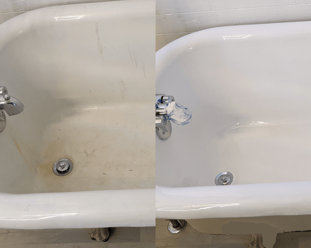 Clawfoot Tub Refinishing & Reglazing Services in Baltimore, Nottingham, MD and Washington, DC