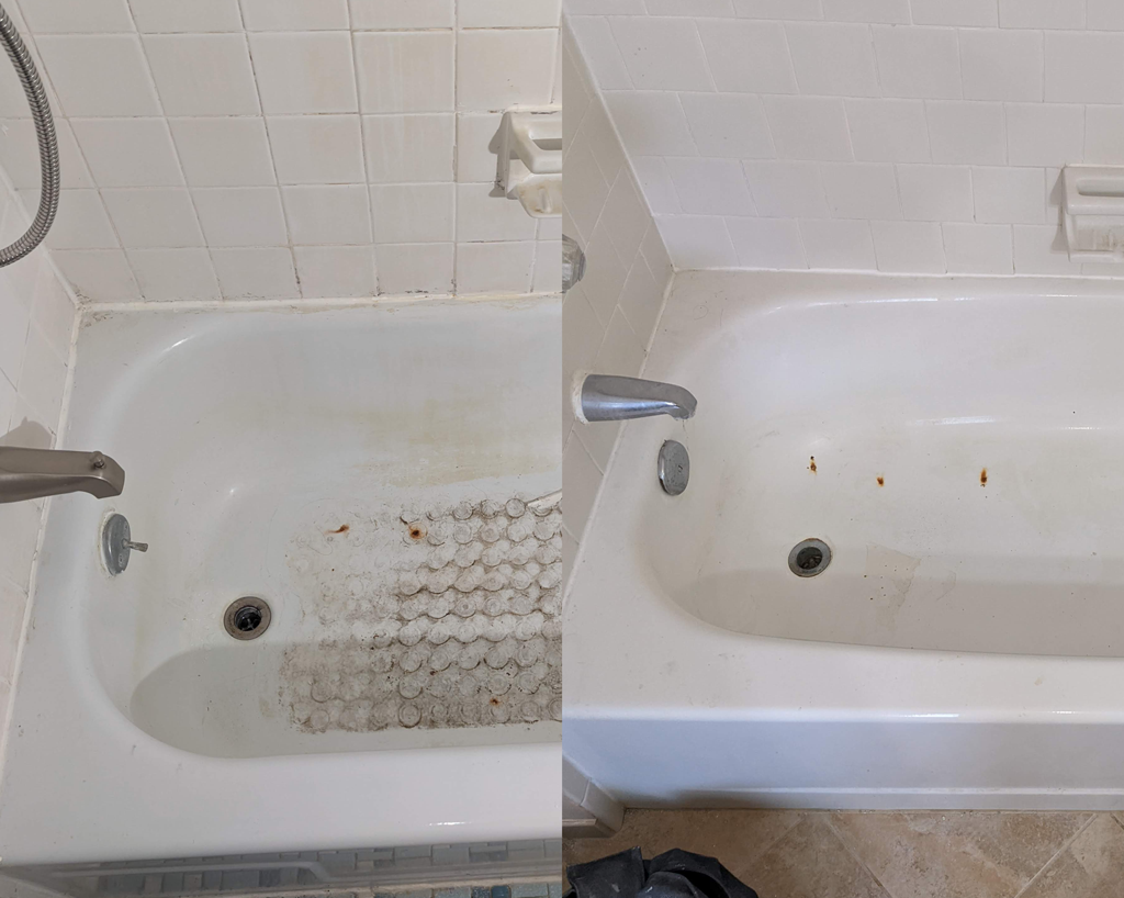 Fiberglass Tub Refinishing & Reglazing