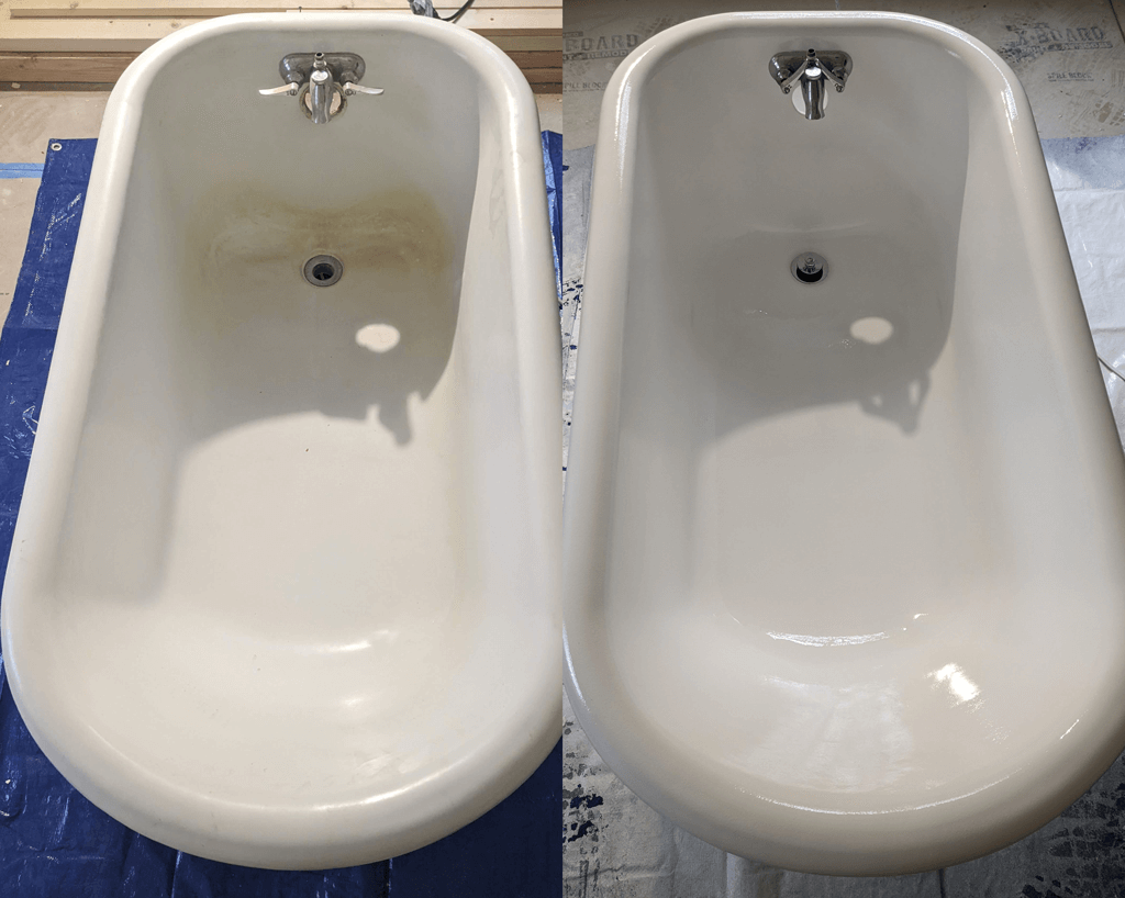 Clawfoot Tub Refinishing & Reglazing Services in Baltimore, Nottingham, MD and Washington, DC