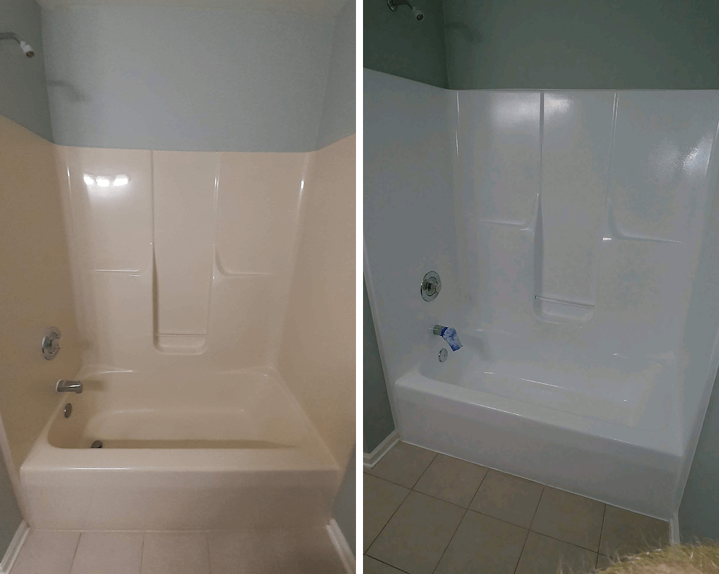 Fiber Tub Before/After